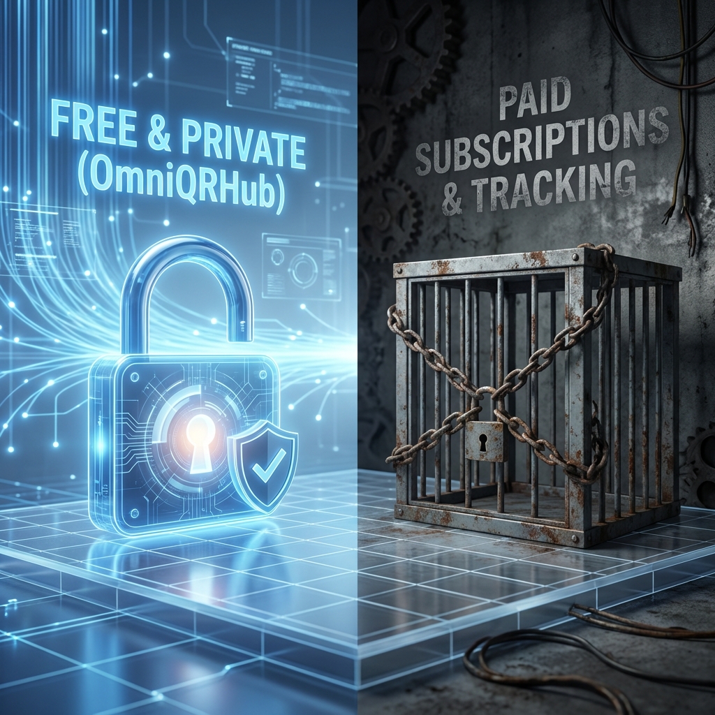 Comparison: Free & Private vs Paid & Tracking